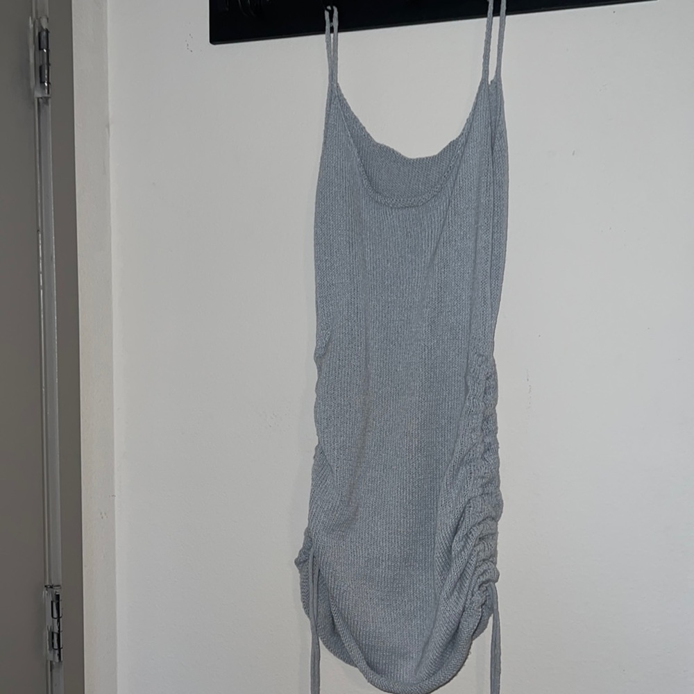Acrylic knit sweater dress so comfortable